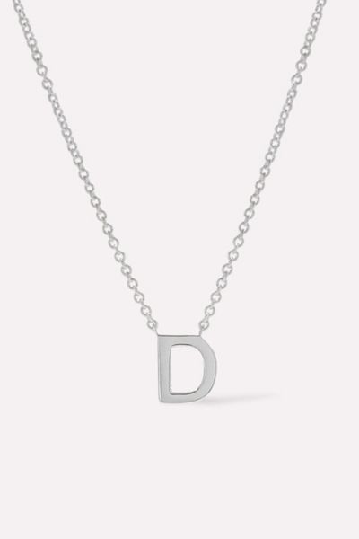Ana Luisa Silver Letter Initial Necklace, Women's At Urban Outfitters