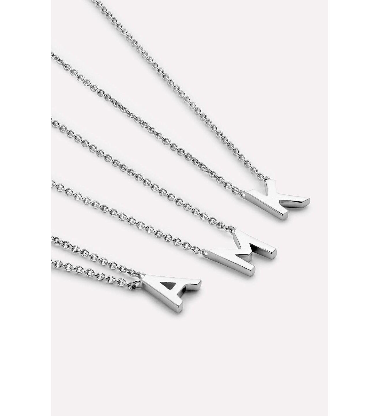 Ana Luisa Silver Letter Initial Necklace