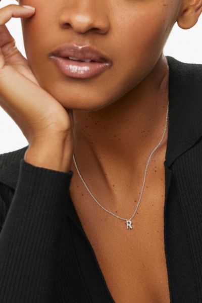 Ana Luisa Silver Letter Initial Necklace