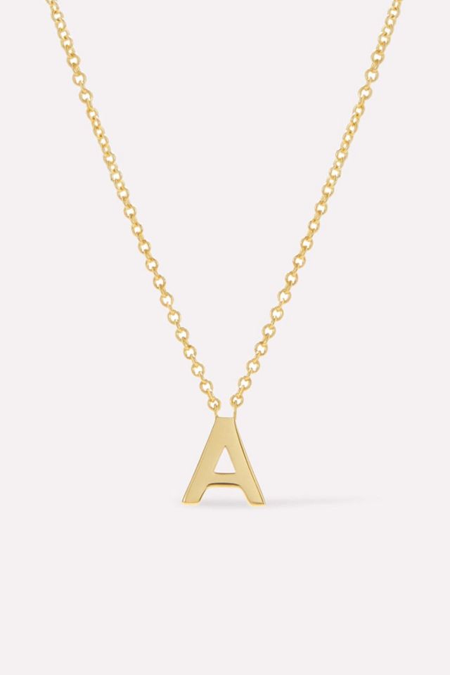 Ana Luisa Gold Letter Initial Necklace | Urban Outfitters