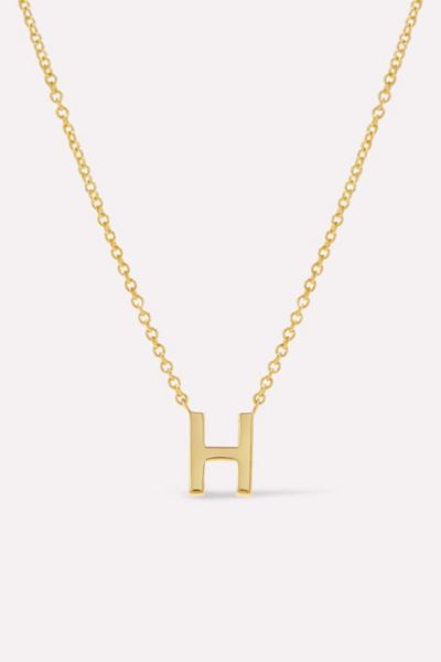 Ana Luisa Gold Letter Initial Necklace, Women's At Urban Outfitters