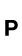 P