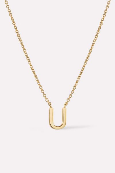 Ana Luisa Gold Letter Initial Necklace, Women's At Urban Outfitters