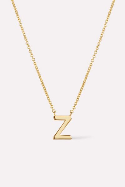 Ana Luisa Gold Letter Initial Necklace, Women's At Urban Outfitters
