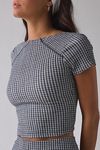 UO Pepper Gingham Crop Top + Micro Short 2-Piece Set
