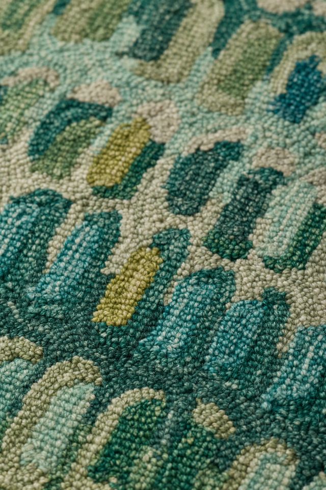Paint Chip Woven Wool Rug #2