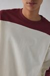 Standard Cloth Jump Shot Colorblock Long Sleeve Tee