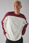 Standard Cloth Jump Shot Colorblock Long Sleeve Tee