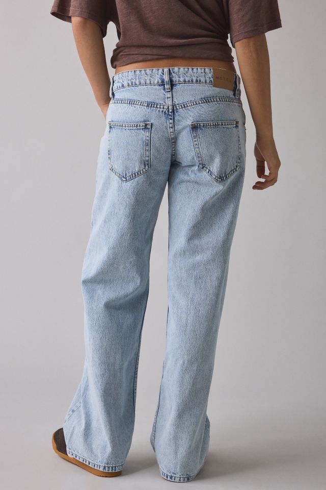 Motel Parallel Low-Rose Loose Jean #1