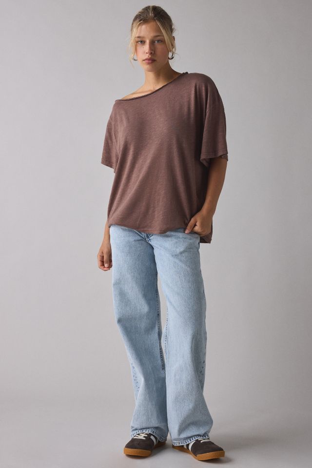 Motel Parallel Low-Rose Loose Jean #2