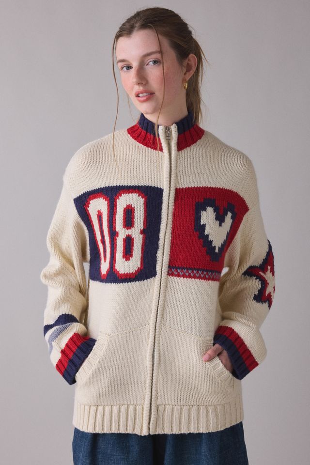 Daisy Street Beau Zip-Up Oversized Cardigan #3