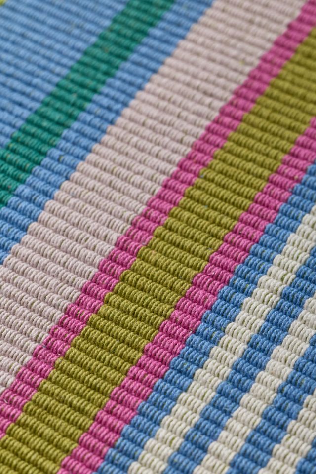 Mellie Striped Handwoven Rug #2