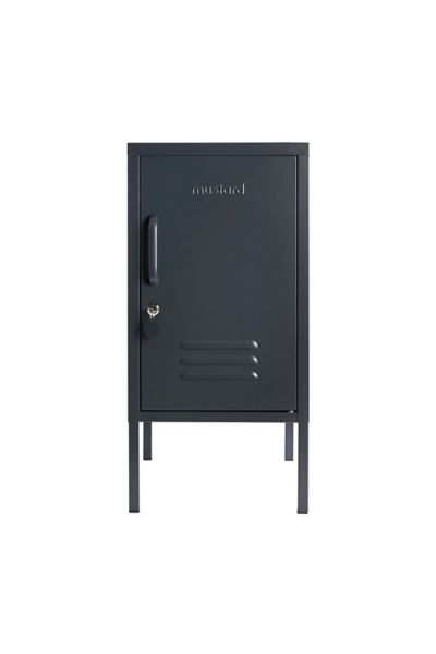Mustard Made The Shorty Locker Side Table In Slate At Urban Outfitters In Blue