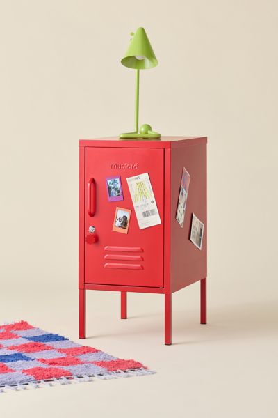 Mustard Made The Shorty Locker Side Table In Red At Urban Outfitters