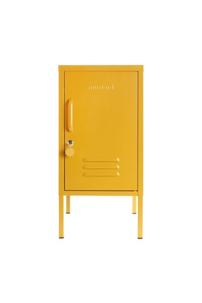 Mustard Made The Shorty Locker Side Table In Yellow At Urban Outfitters In Yellow