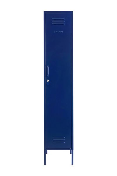 Mustard Made The Skinny Locker Storage Cabinet In Navy At Urban Outfitters In Blue