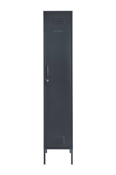 Mustard Made The Skinny Locker Storage Cabinet In Slate At Urban Outfitters In Black