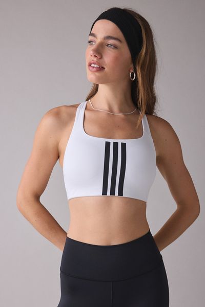 adidas Optime Workout 3-Stripes Sports Bra