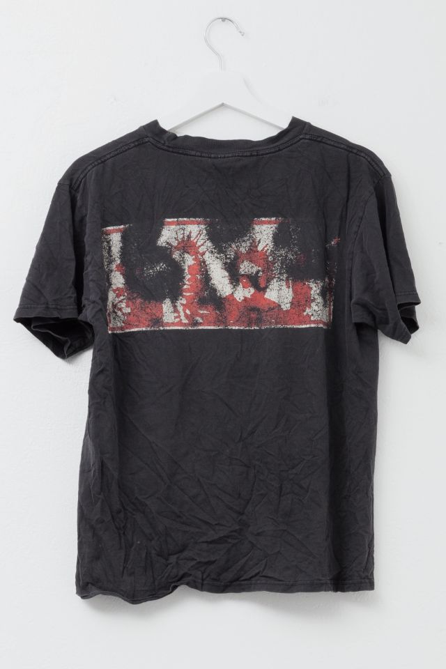 Vintage 1990s Mudvayne Distressed Black Graphic Band T-Shirt #2
