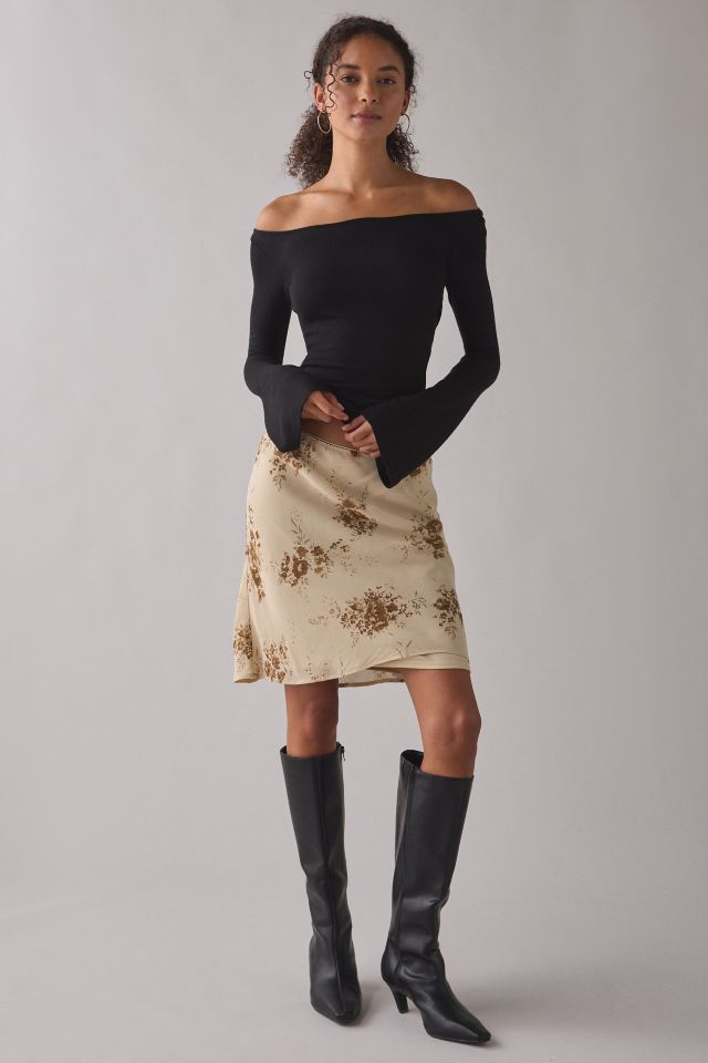 UO Kelly Boatneck Bell Sleeve Open Tie-Back Top #2