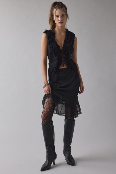 Gretta Rose Pointelle Sheer Tights