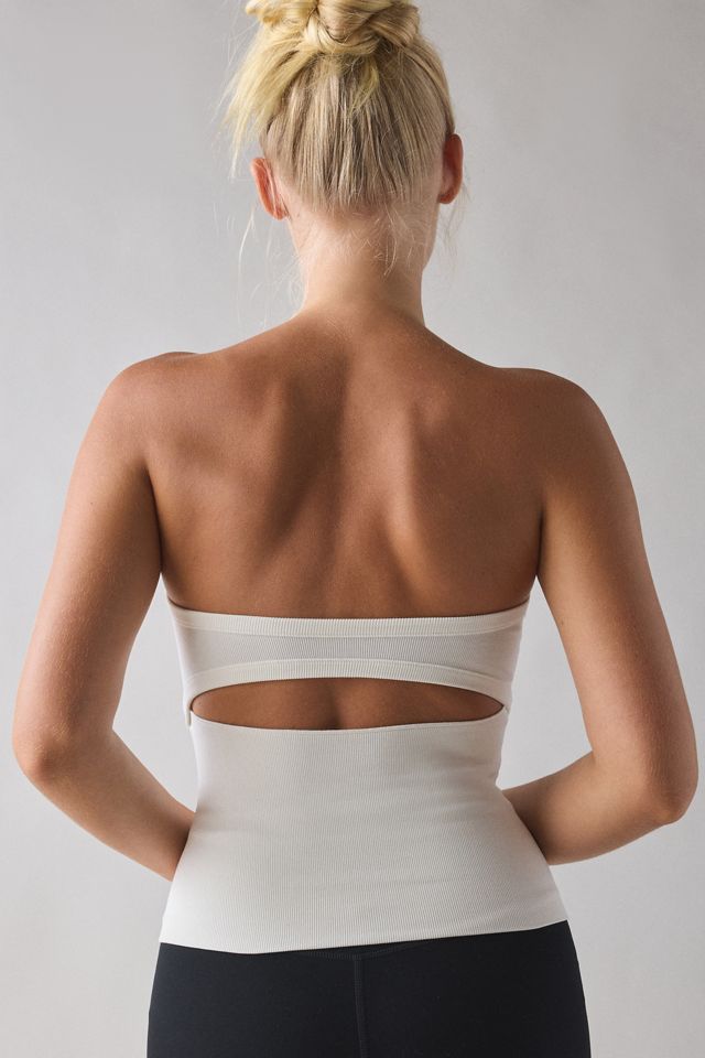 Out From Under Jade Seamless Knit Cutout Tube Top #3