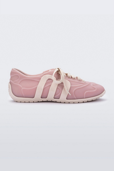 Melissa Motion Jelly Sneaker In Pink/beige, Women's At Urban Outfitters In Multi
