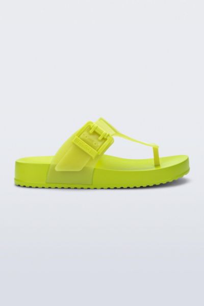 Melissa Cozy Jelly Flip Flop Sandal In Green, Women's At Urban Outfitters