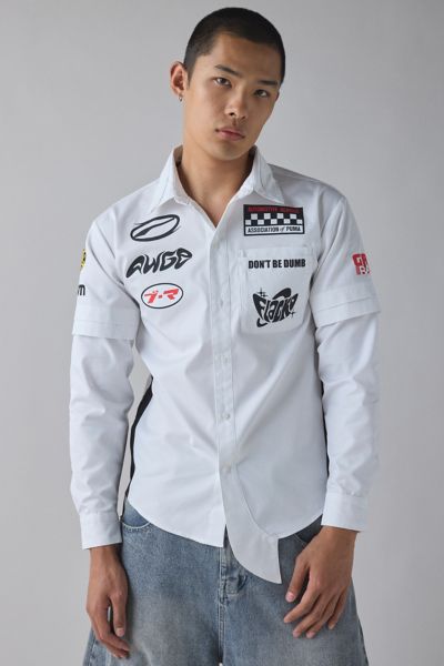 Puma X A$AP Rocky Layered Button-Down Shirt