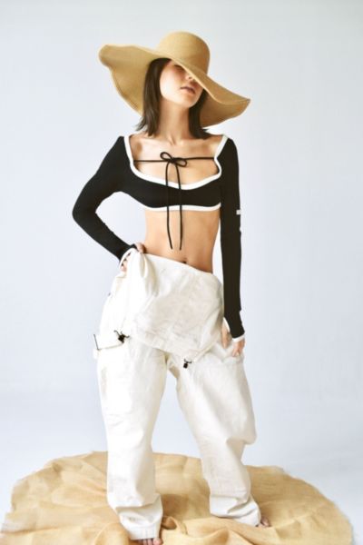Smucky Roma Cropped Reversible Top