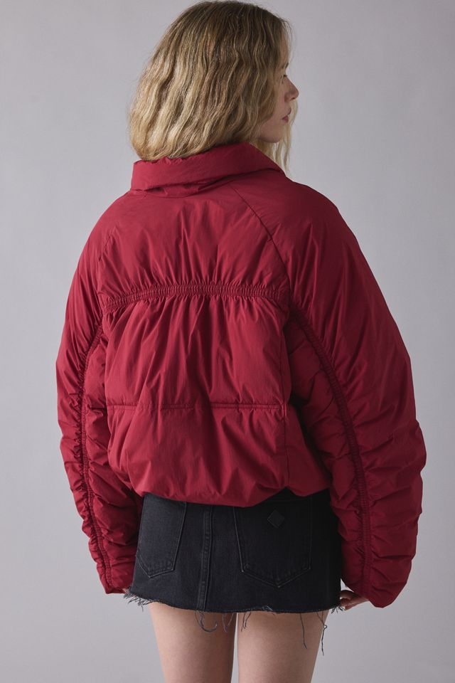 Veste bouffante raccourcie plissée BDG Piper #1