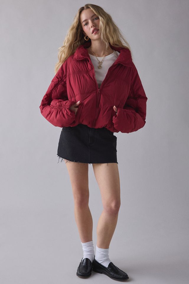 Veste bouffante raccourcie plissée BDG Piper #3