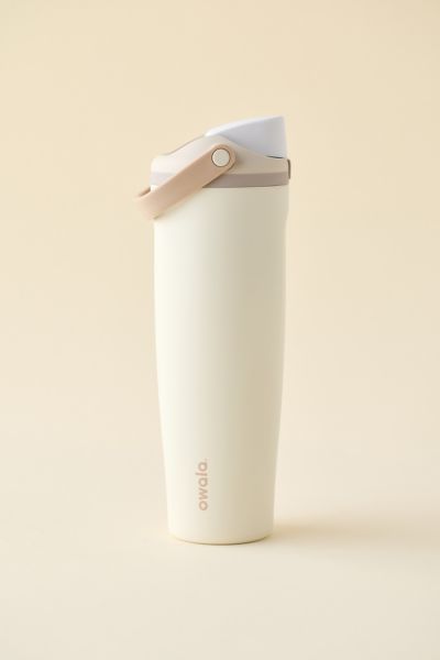 Owala Freesip Sway 40 oz Water Bottle In Tan At Urban Outfitters In White