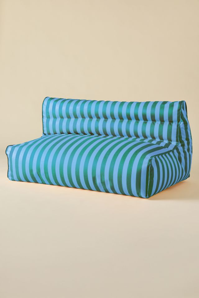 Dylan Striped Bean Bag Chair #4