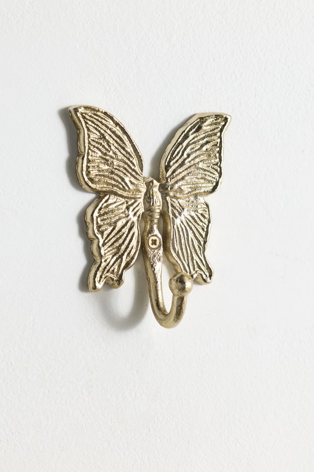 Monarch Butterfly Metal Wall Hook #1