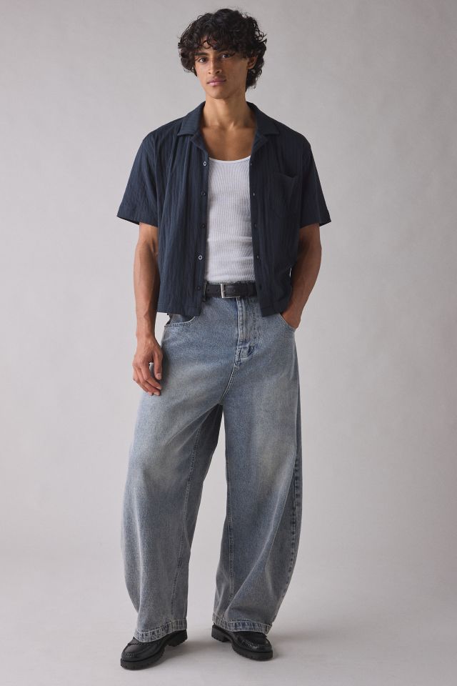 UO Ribbed Knit Boxy Short Sleeve Shirt #2