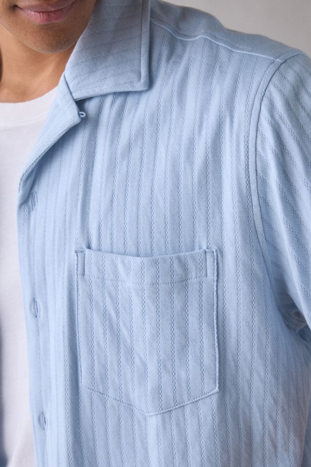 UO Ribbed Knit Boxy Short Sleeve Shirt #3