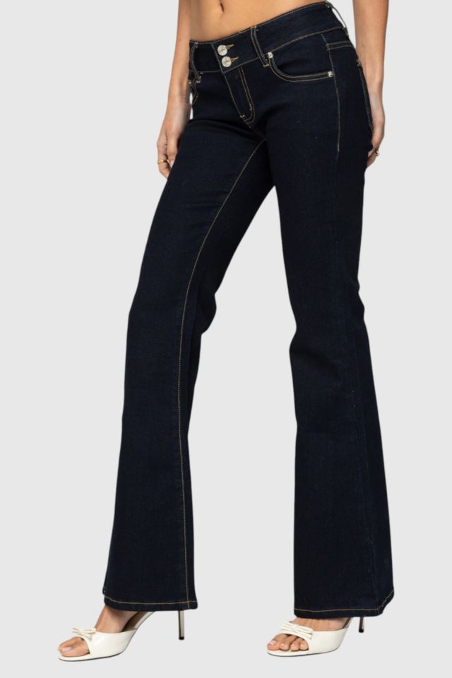 Edikted Tilda Low Rise Flared Jeans #2