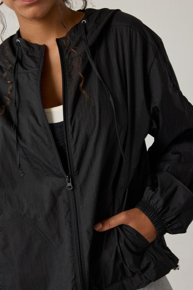 Out From Under Lexie Nylon Hooded Zip-Up Jacket #1