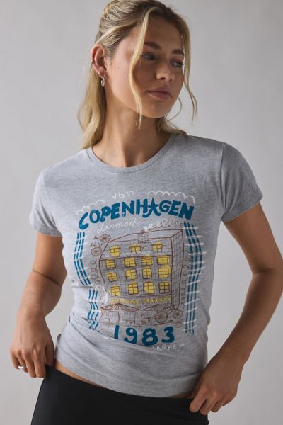 DAY Copenhagen Sunday Market 1983 Graphic Slim Tee