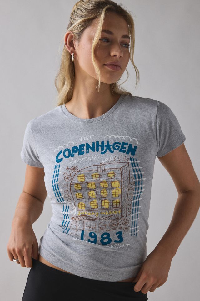 DAY Copenhagen Sunday Market 1983 Graphic Slim Tee #1