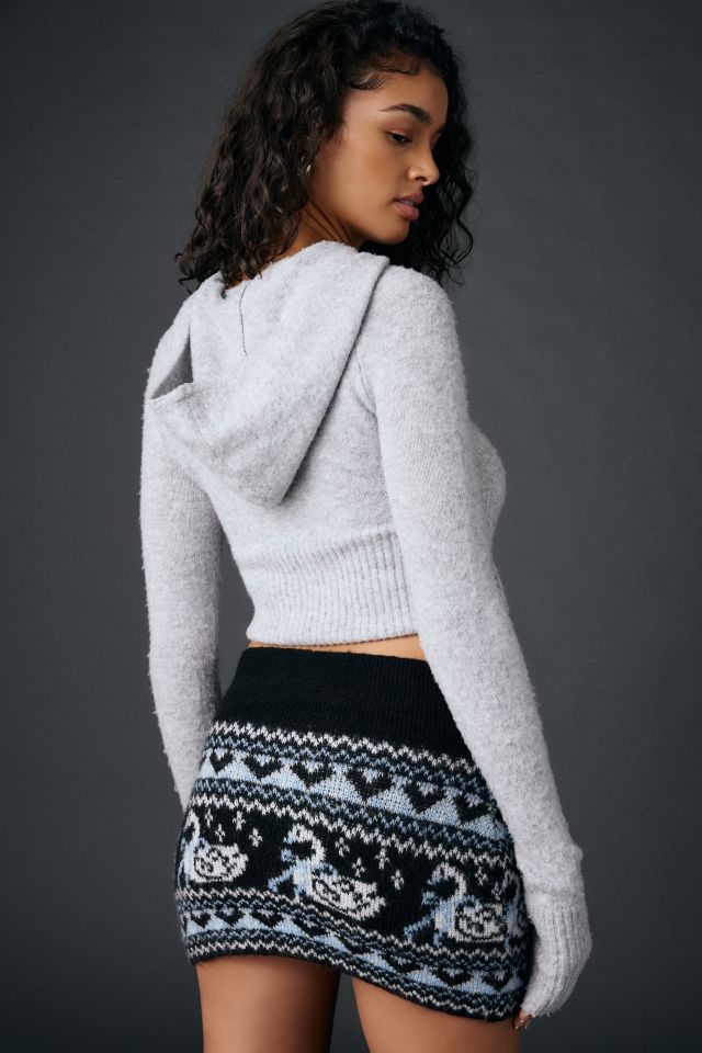 BDG Northern Lights Fairisle Knit Micro Mini Skirt #2