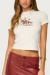 Edikted Western Graphic T-Shirt