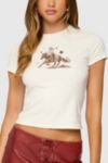 Edikted Western Graphic T-Shirt