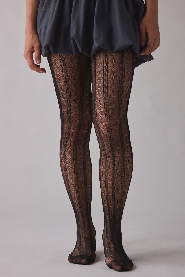 Clover Pointelle Tights