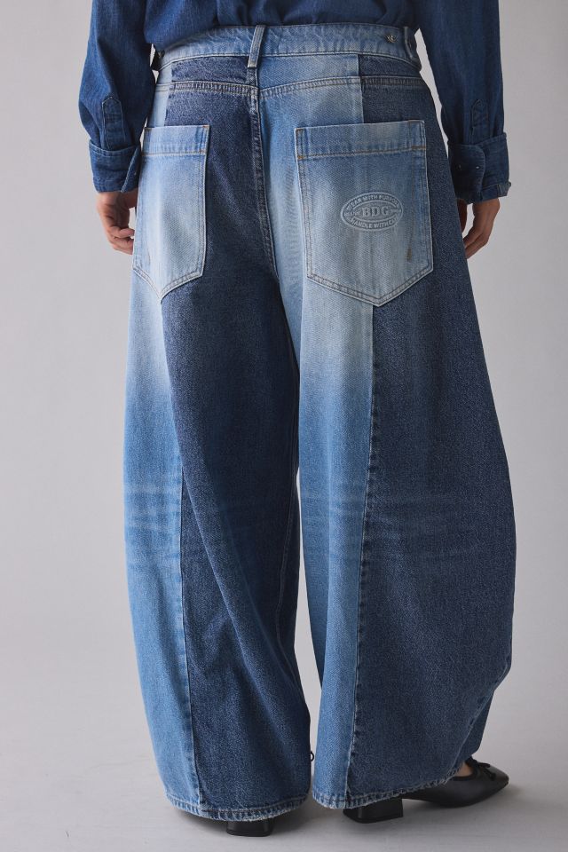 Jean Patchwork Épissé Cocon Surdimensionné BDG #1