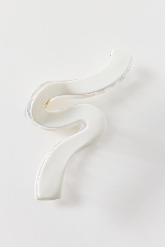 Marlowe Wave Resin Claw Clip #2