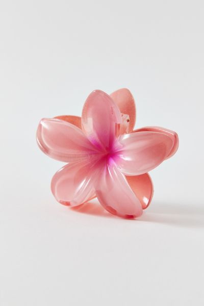 Urban Outfitters Aria Flower Claw Clip In Pink, Women's At  In Pink