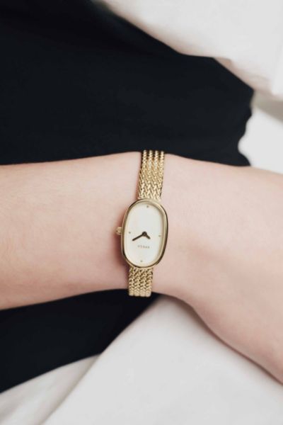 BREDA Jane Tethered Mesh Bracelet Seiko Quartz 18MM Watch