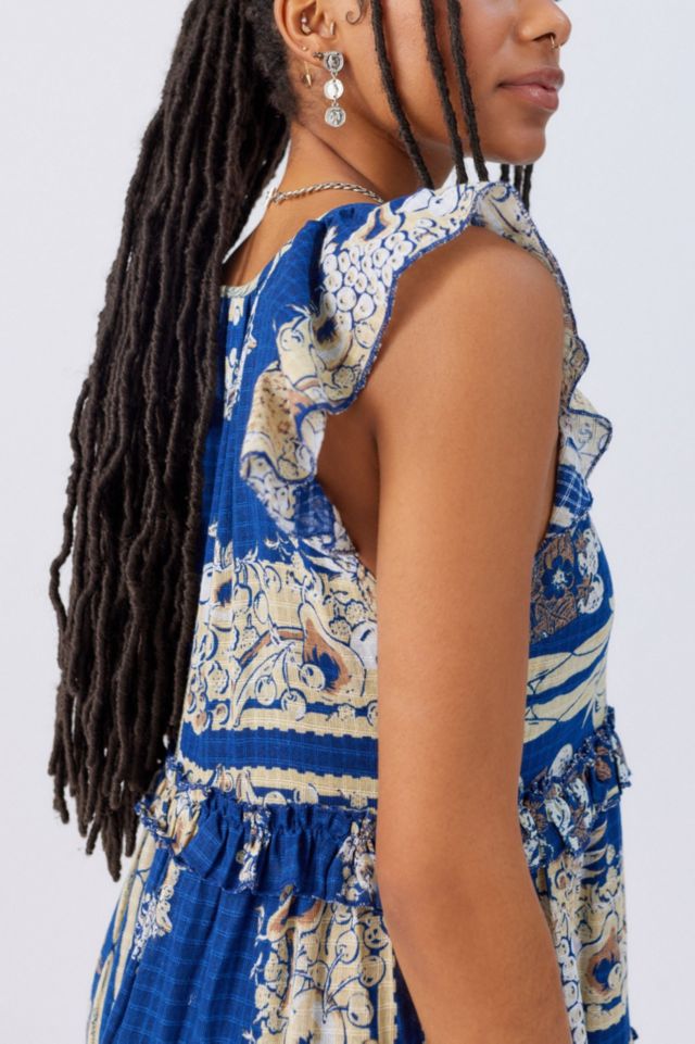 Magnolia Ruffle Maxi Dress #1